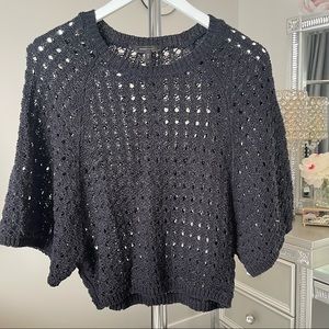 BCBG stich black sweaters